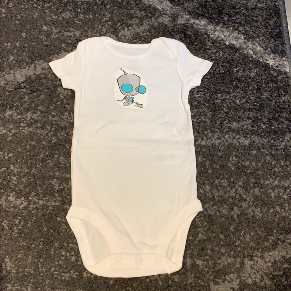 NWOT Invader Zim Gir Infant Baby Onesie 3-6M